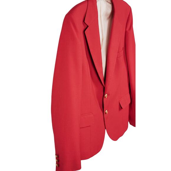 Neven-Du-Mont Couture Classic Linen Blend Blazer Size 14 Tailored Quiet Luxury - Picture 4 of 8